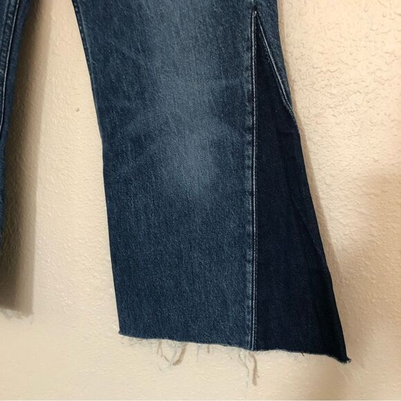 3x1 Higher Ground Gusset Cropped Flared Jeans Size 25 in Elvia 70s Boho Gypsy - Picture 11 of 15